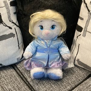 Disney Frozen 2 Elsa Inspired Bear, Build a Bear workshop with wig